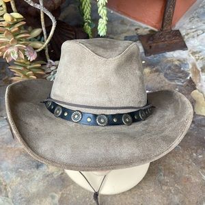 Barmah Australia leather hat